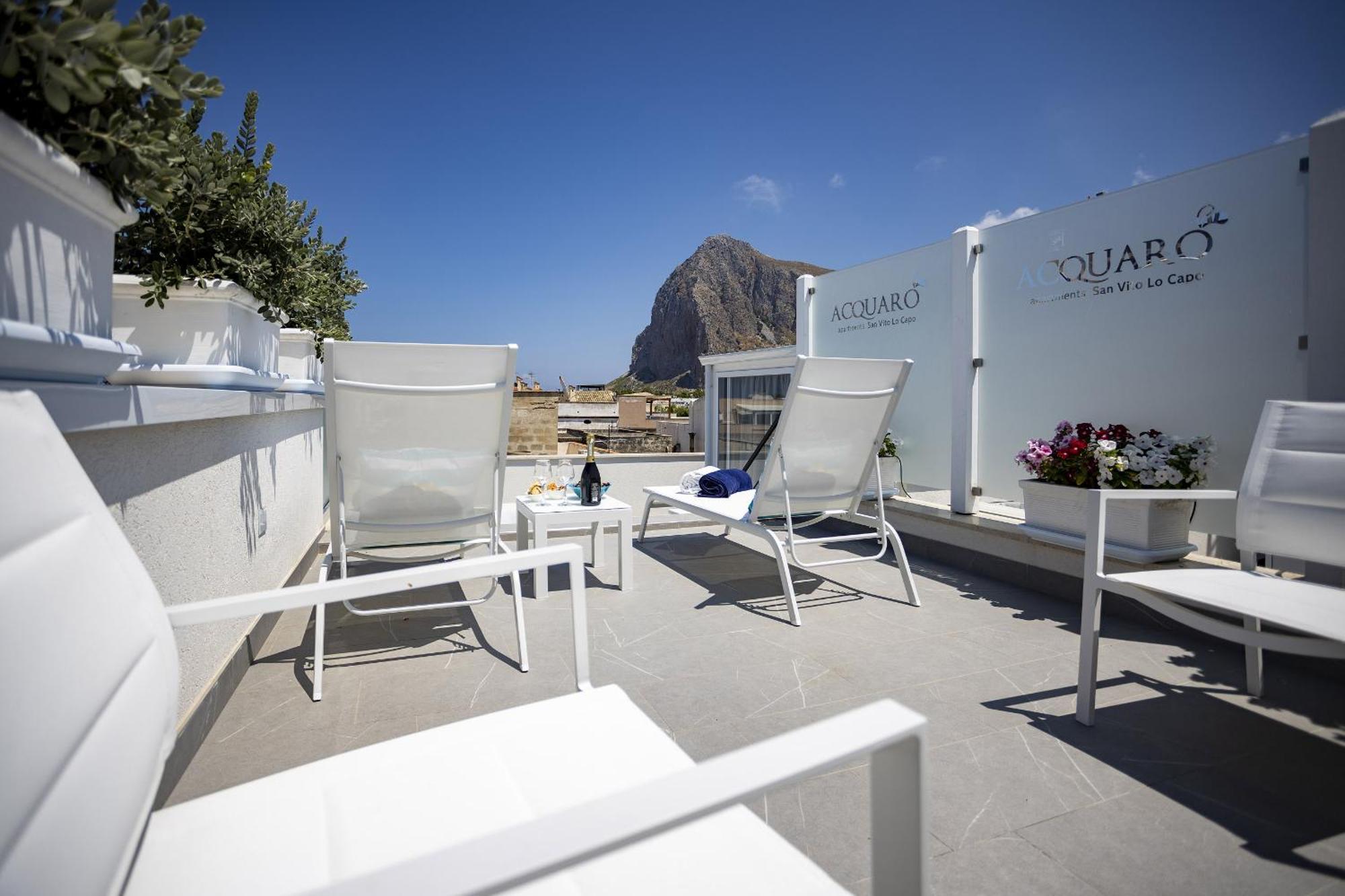 Acquaro Suite Apartments San Vito Lo Capo Rom bilde